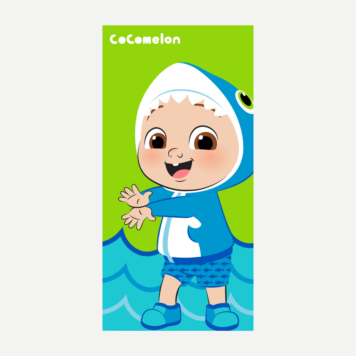 Cocomelon Beach Towel