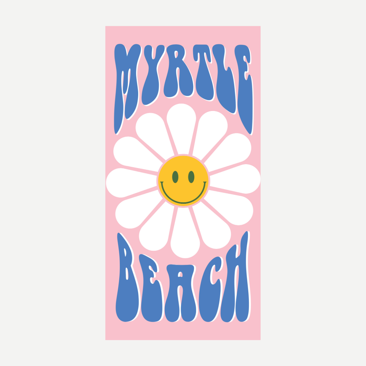Myrtle Beach Sunflower Towel