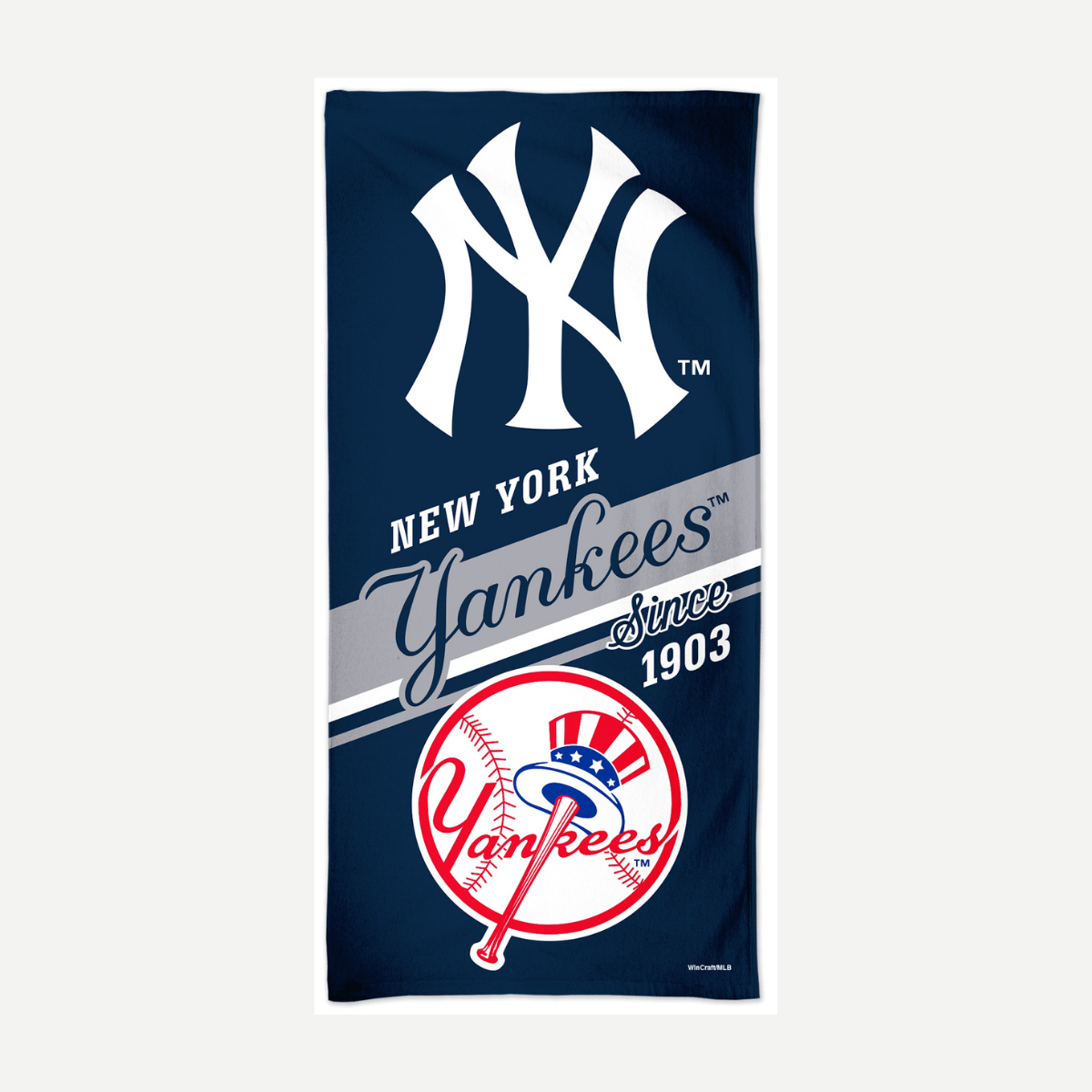 New York Yankees Velour Beach Towel