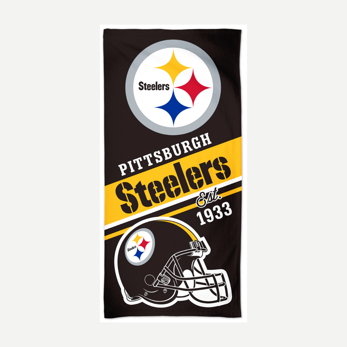 Pittsburgh Steelers Velour Beach Towel