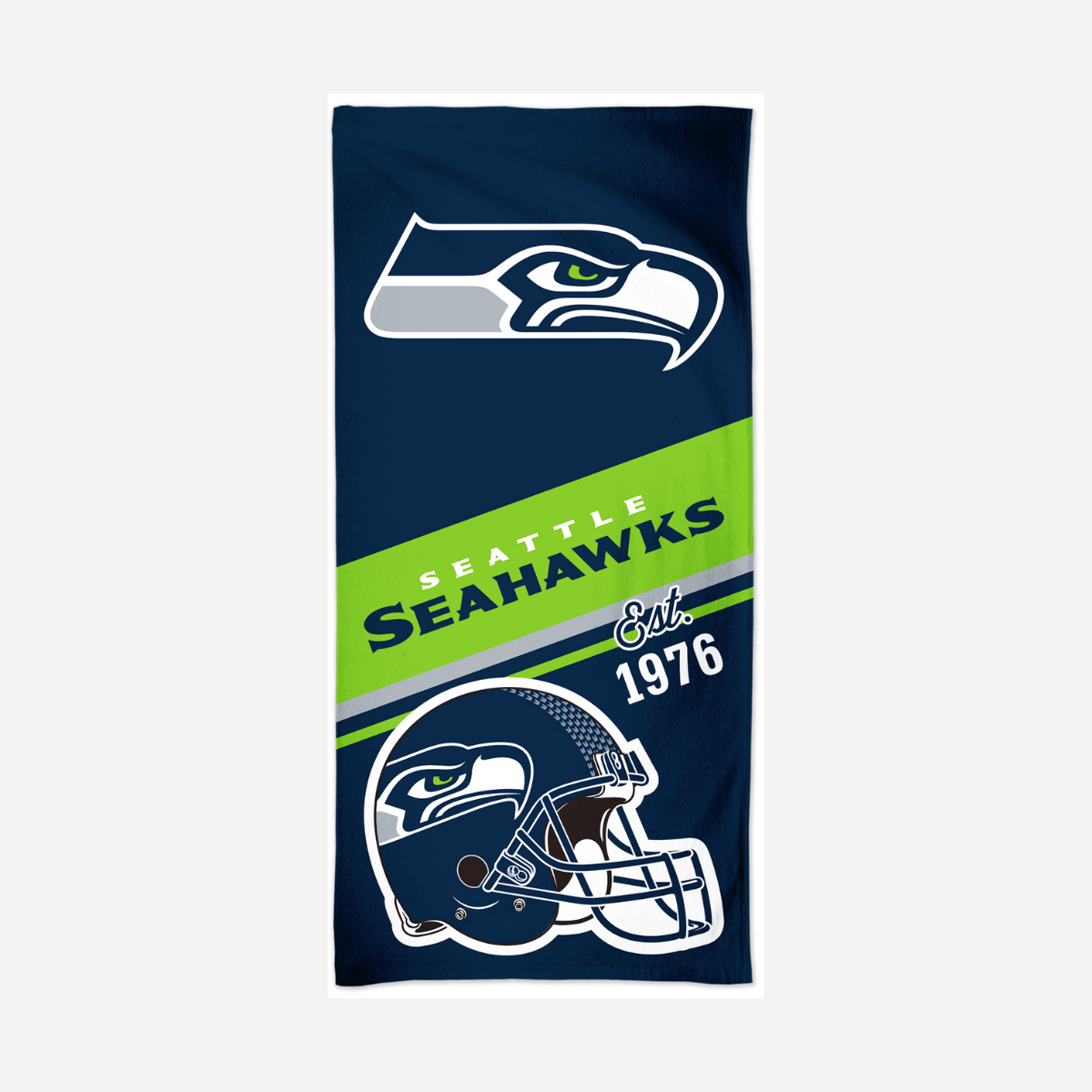 Seattle Seahawks Velour Beach Towel