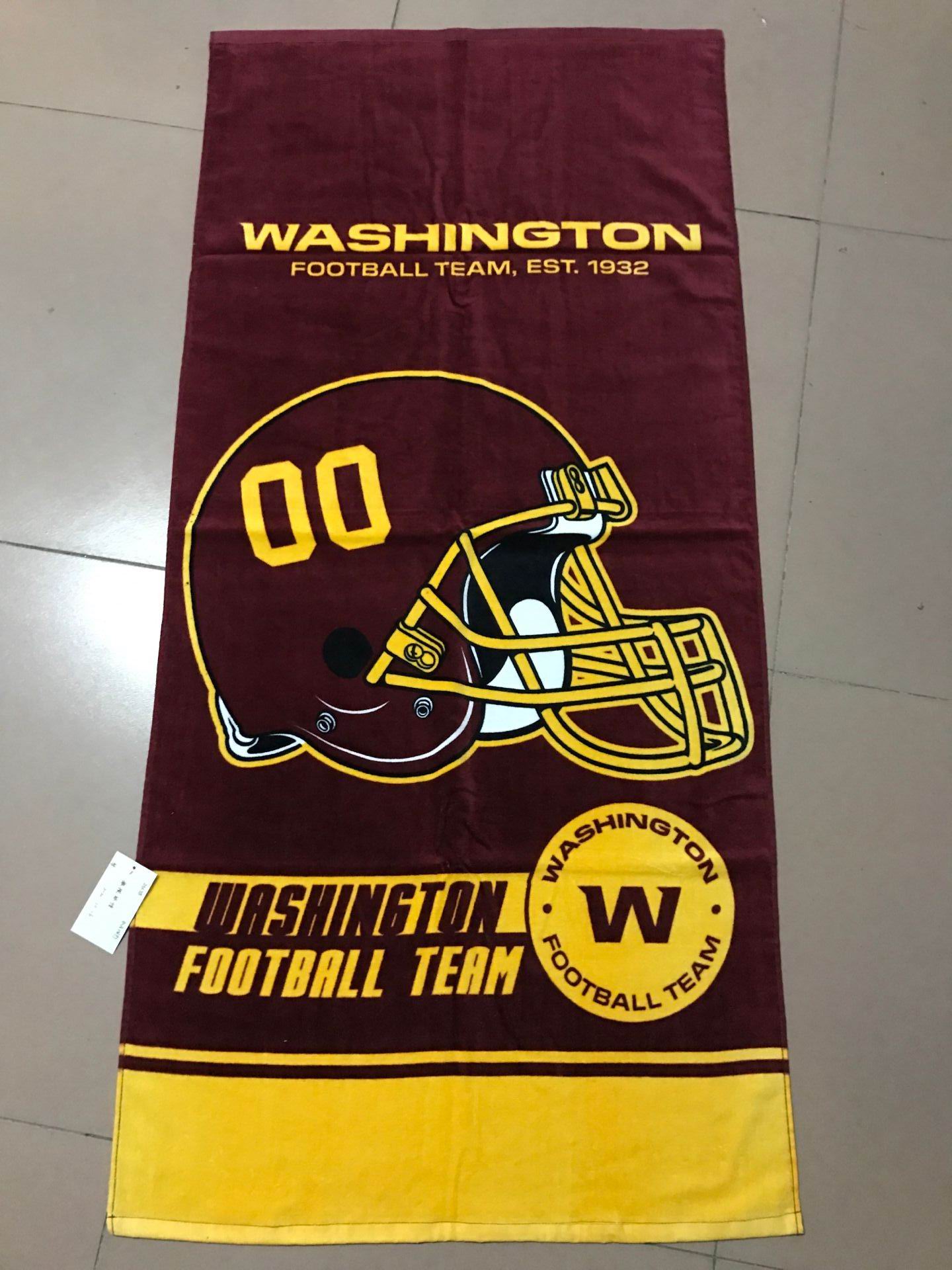 Washington Football Team Beach Towel (28x58) - NFL – Island Gear