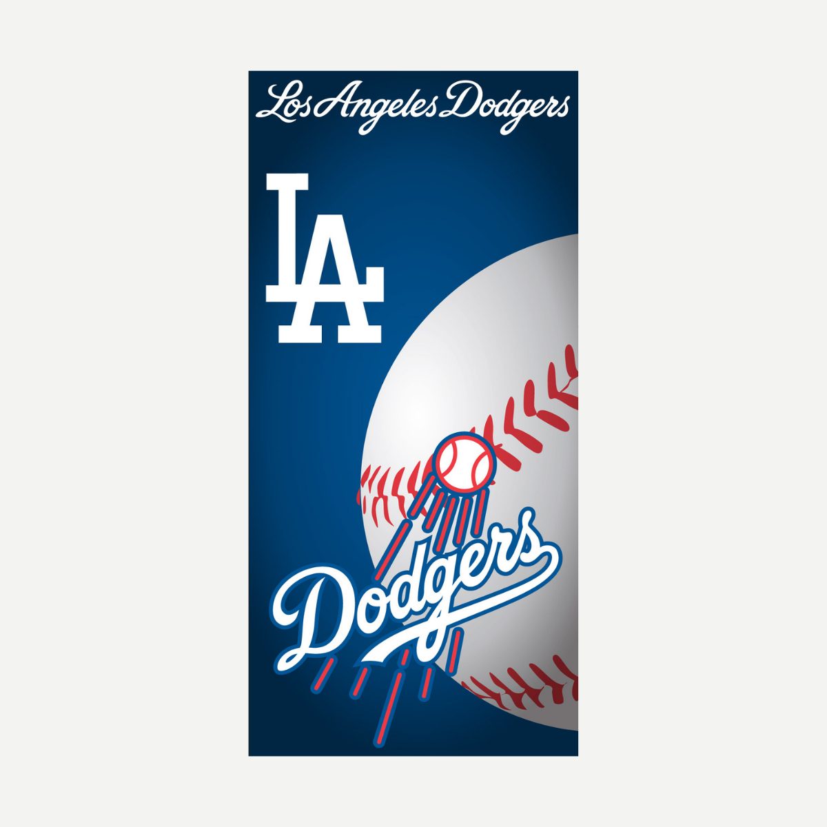 Los Angeles Dodgers Beach Towel