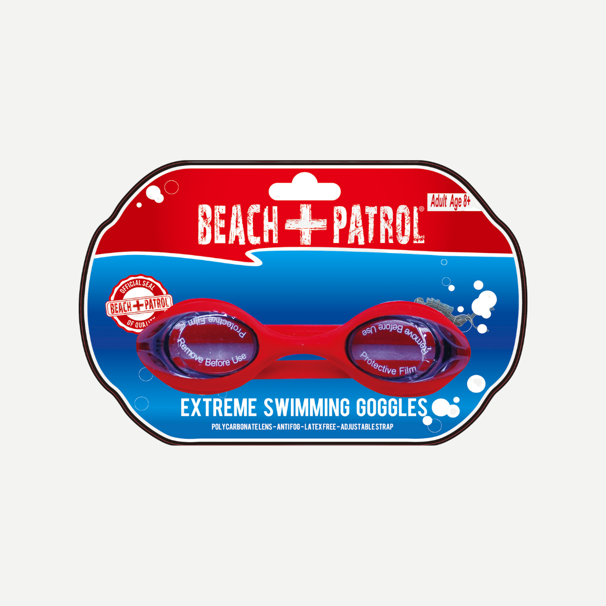 Beach Patrol Extreme Swimming Goggles (age 8+)