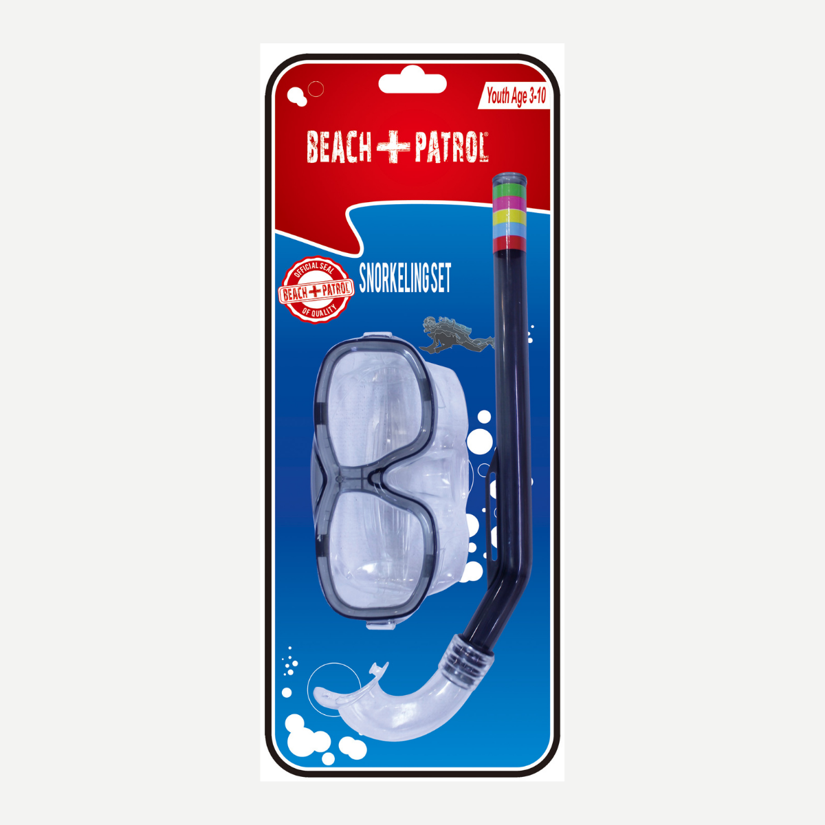 Beach Patrol Snorkelling Set – Youth Size 3–10