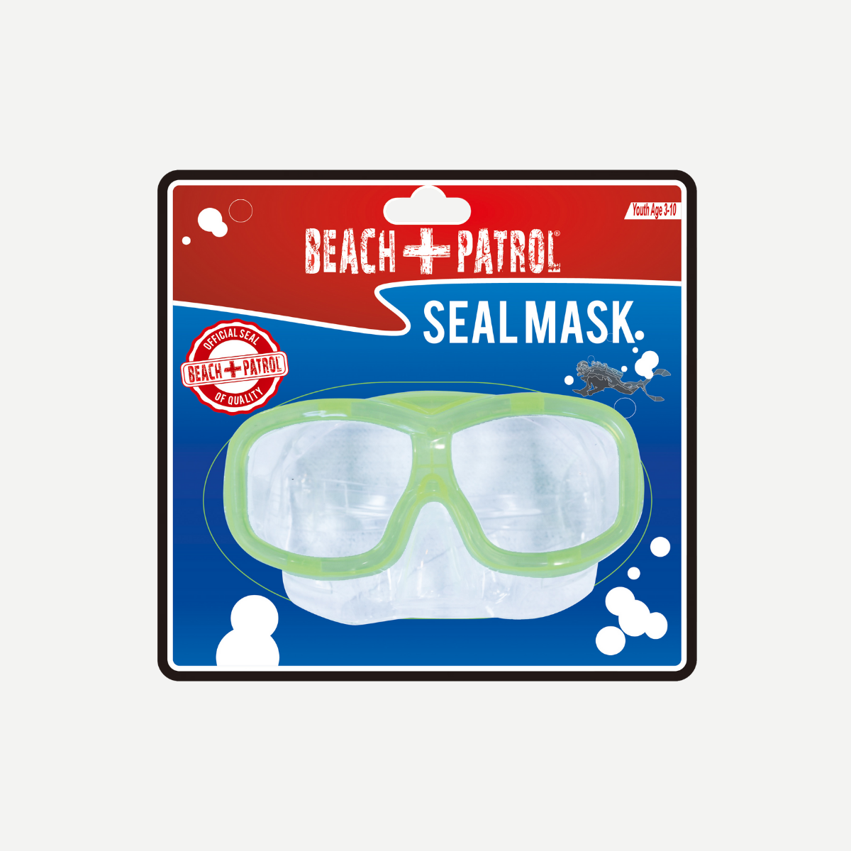 Beach Patrol Swimming Seal Mask