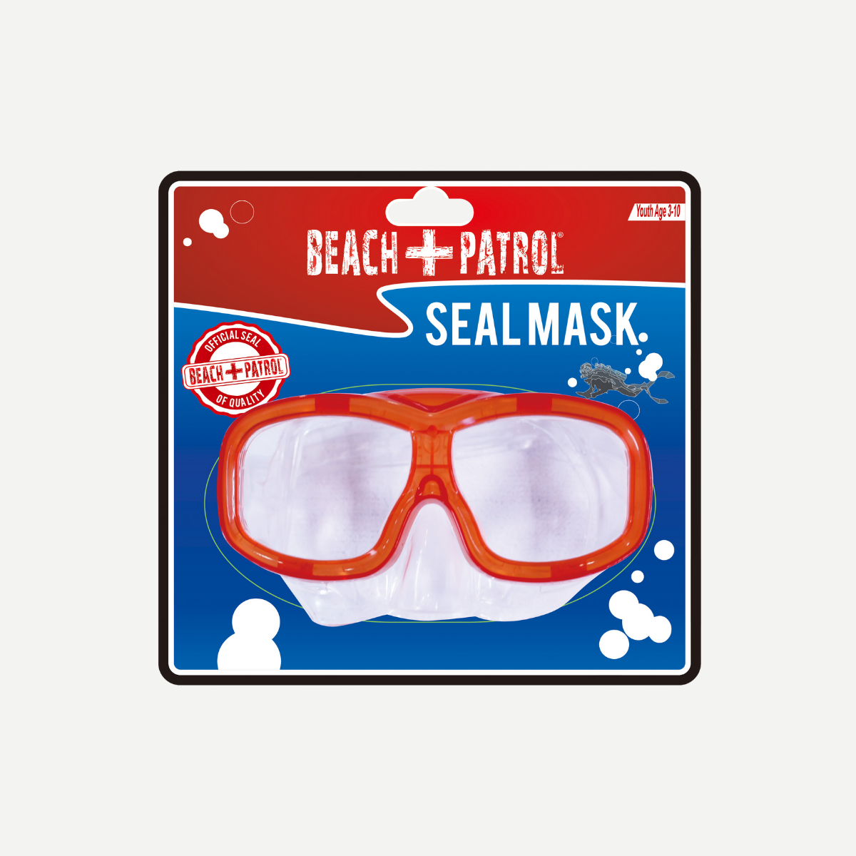 Beach Patrol Swimming Seal Mask