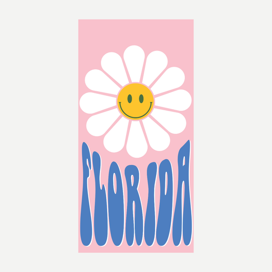 Florida Sunflower Beach Towel
