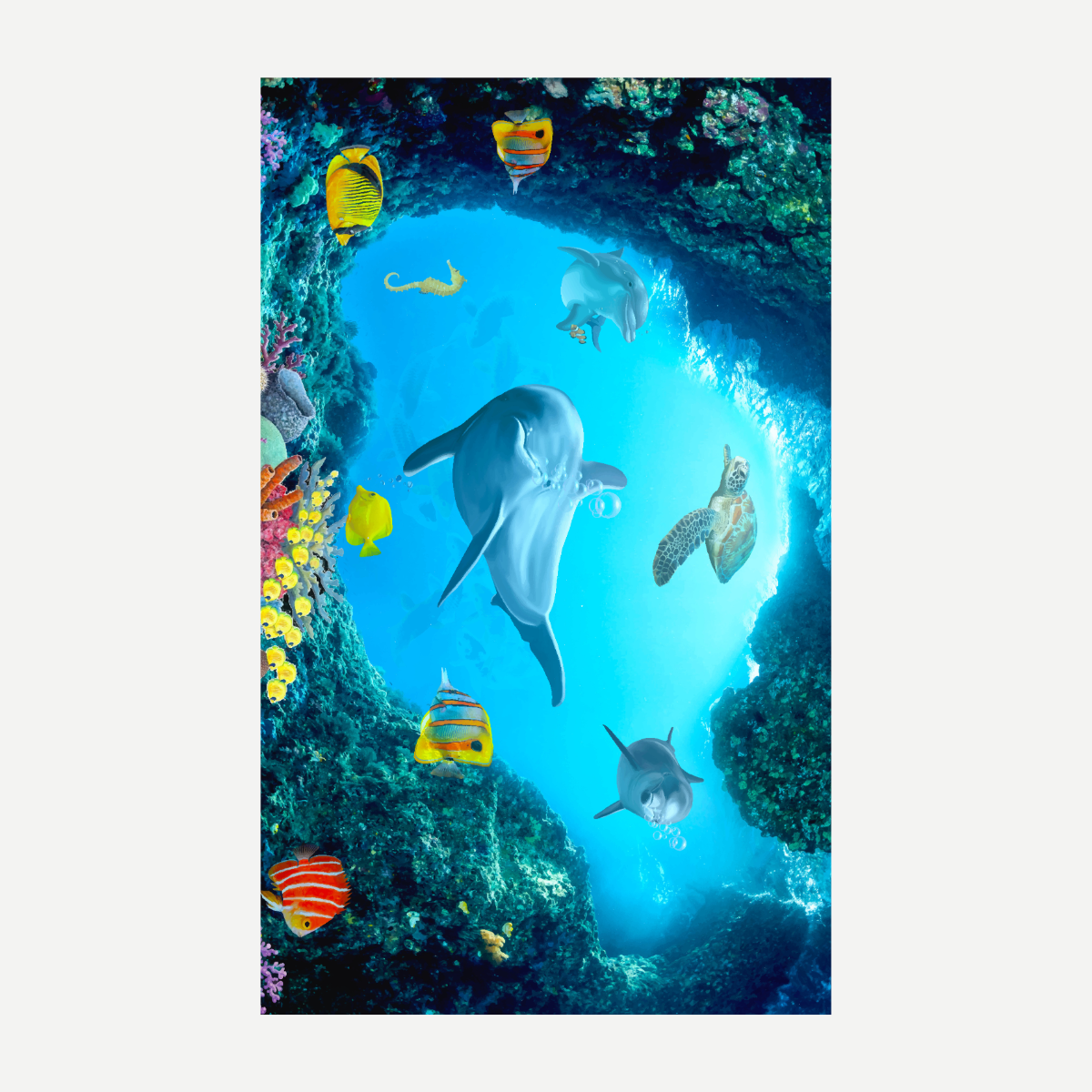 Friendly Swim Beach Towel – 54" x 68"