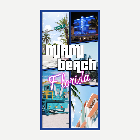 GTA Miami Beach Florida Towel