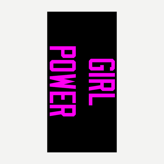 Girl Power Beach Towel