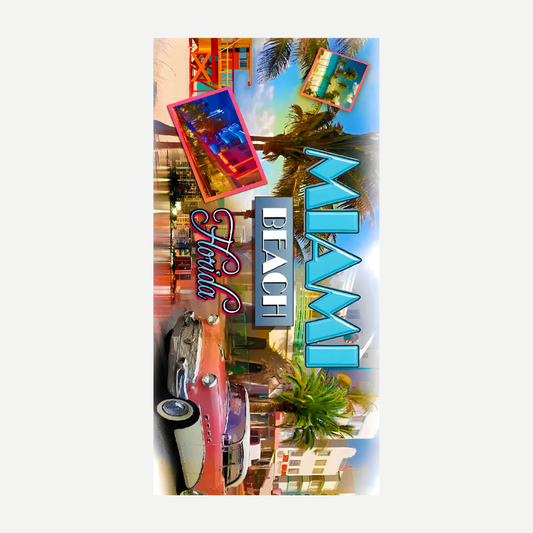Miami Vice Beach Towel