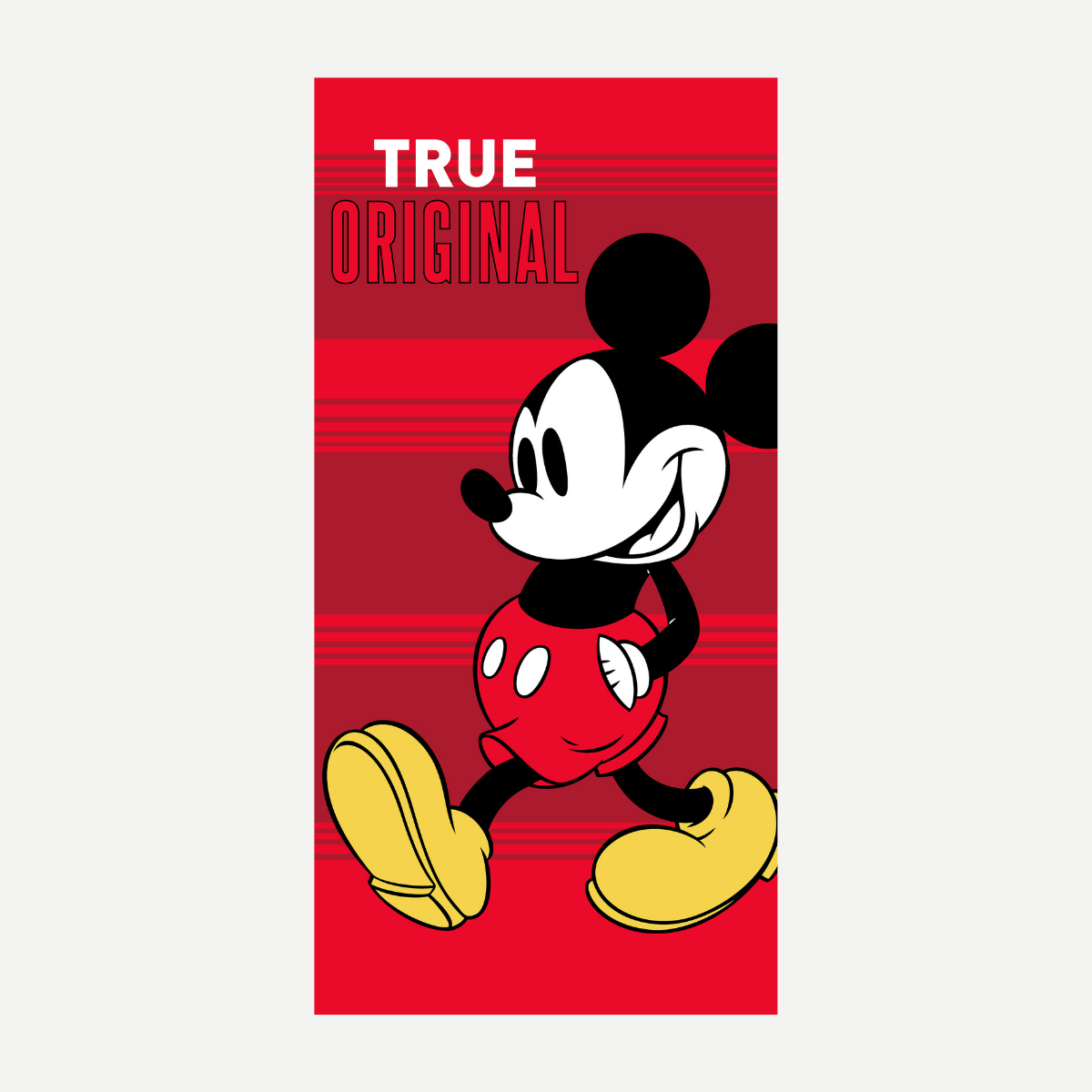 Mickey Mouse Stripes Beach Towel