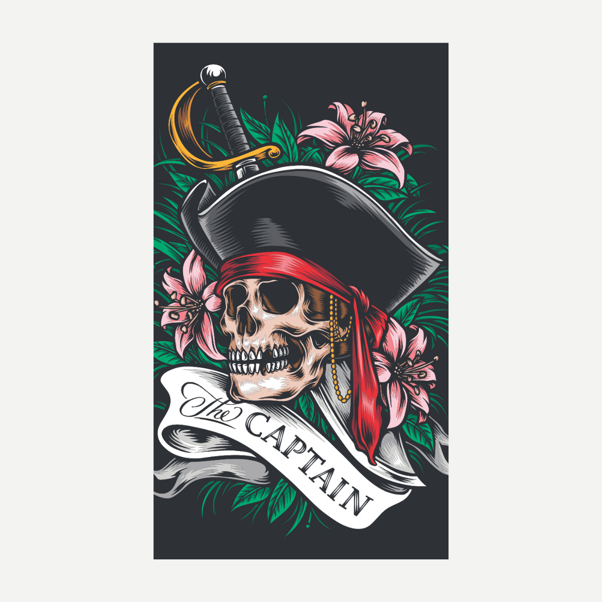Pirate Beach Towel – 54" x 68"