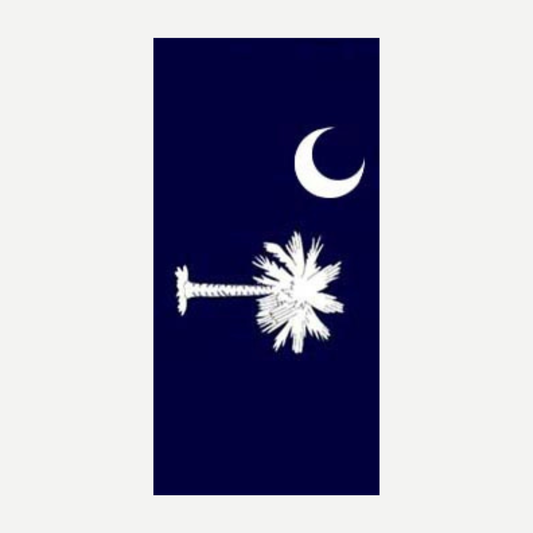 South Carolina Flag Beach Towel