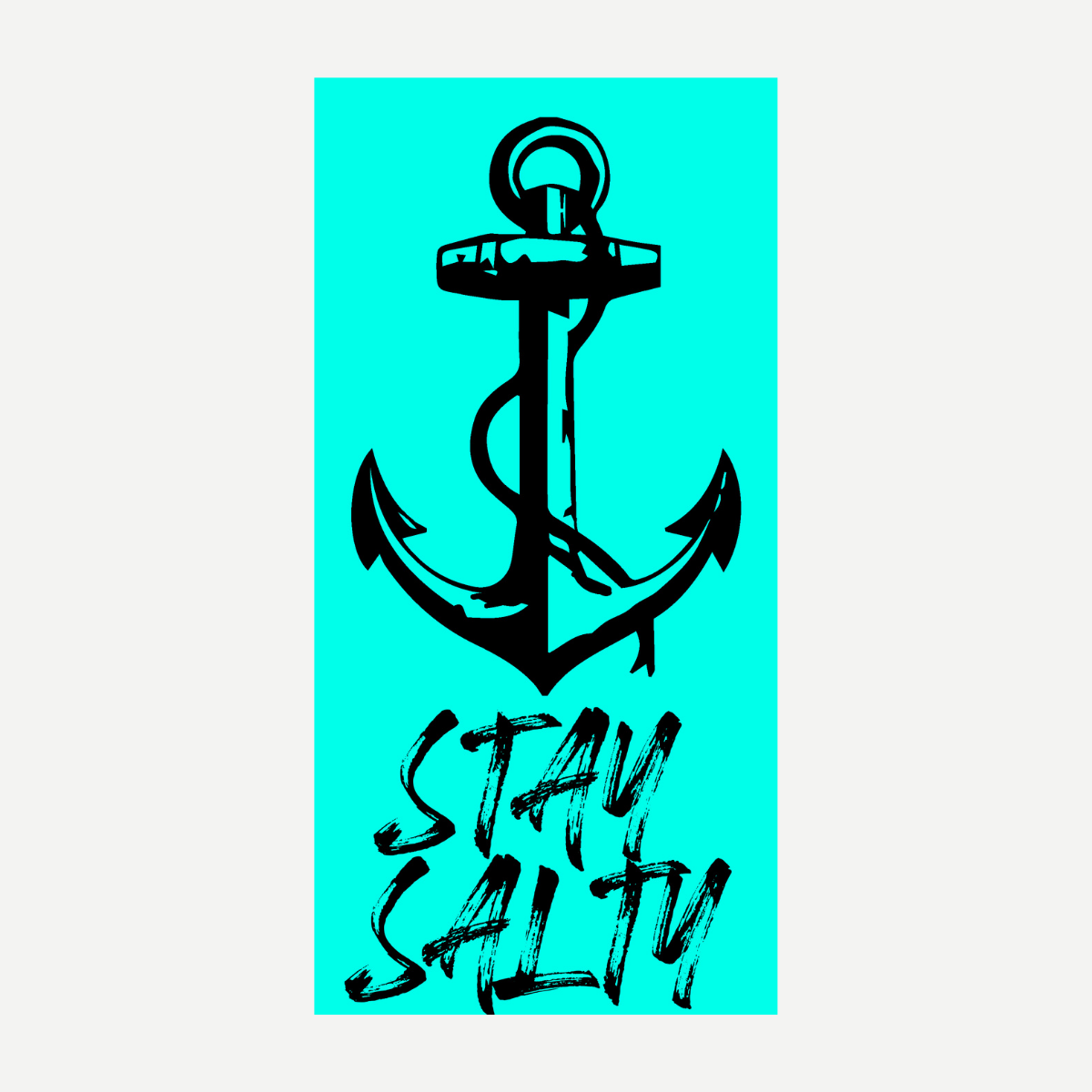 Stay Salty Beach Towel