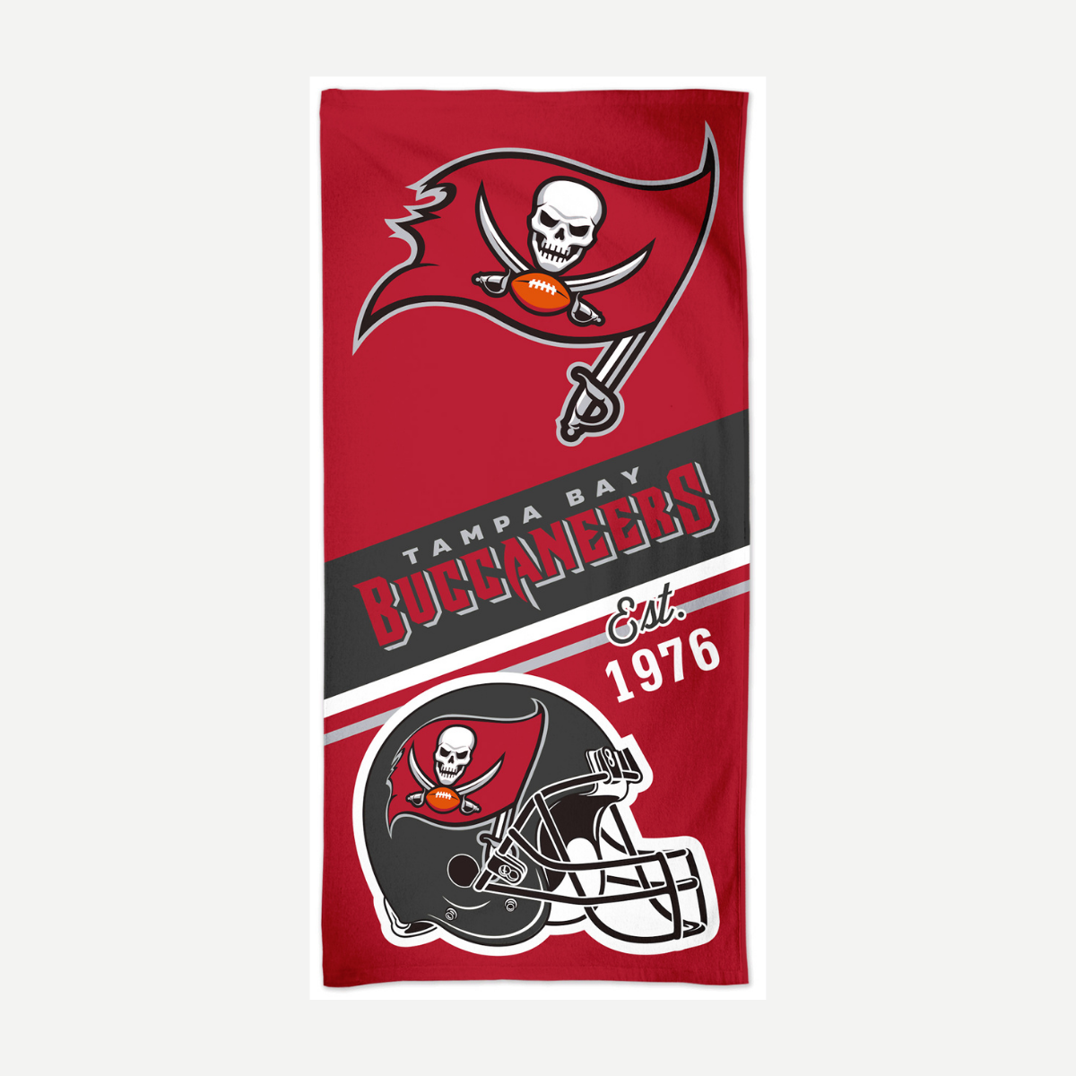 Tampa Bay Buccaneers Velour Beach Towel