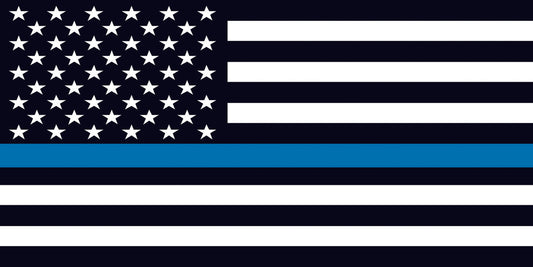 USA Flag Fallen Officer Beach Towel (30x60) - 040P