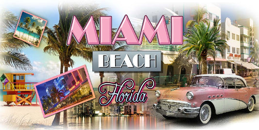 Miami Vice Beach Towel (30x60) - 0257