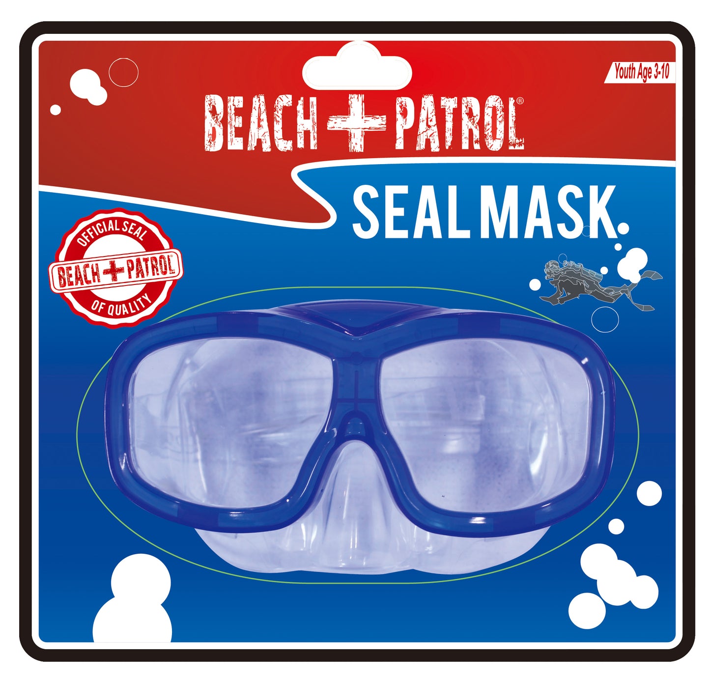 Beach Patrol Youth Diving Mask - BP01481