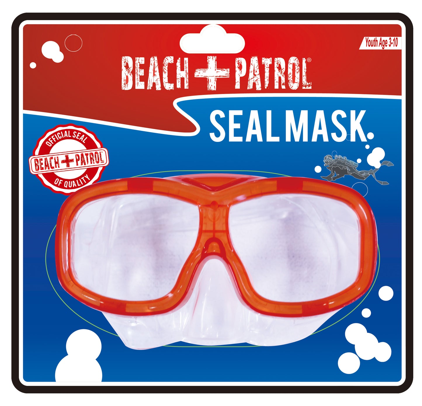 Beach Patrol Youth Diving Mask - BP01481
