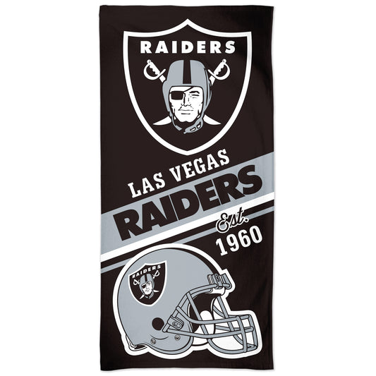 Las Vegas Raiders Beach Towel (28x58) - NFL