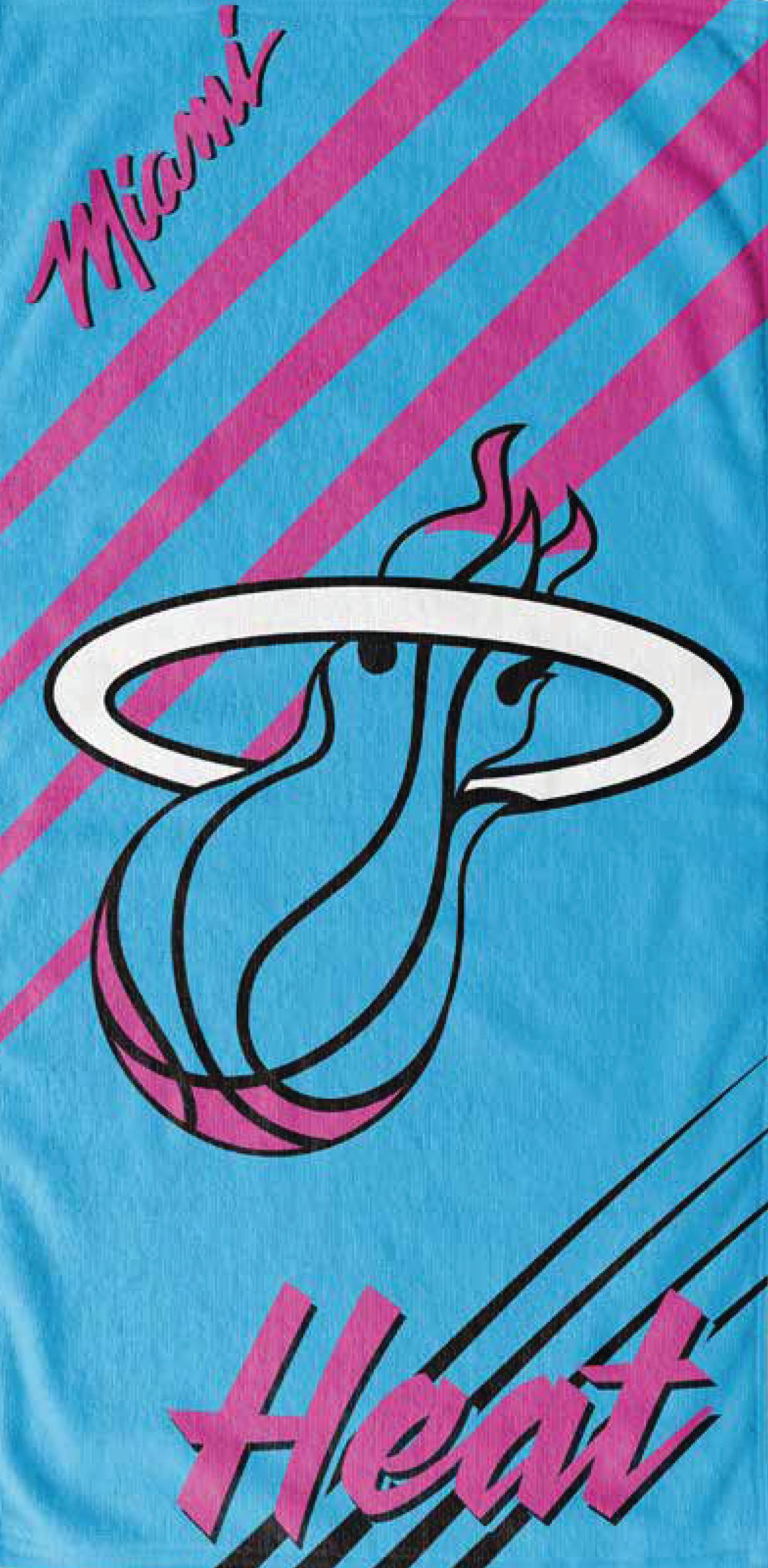 Miami Heat Vice Beach Towel (28x58) - NBA