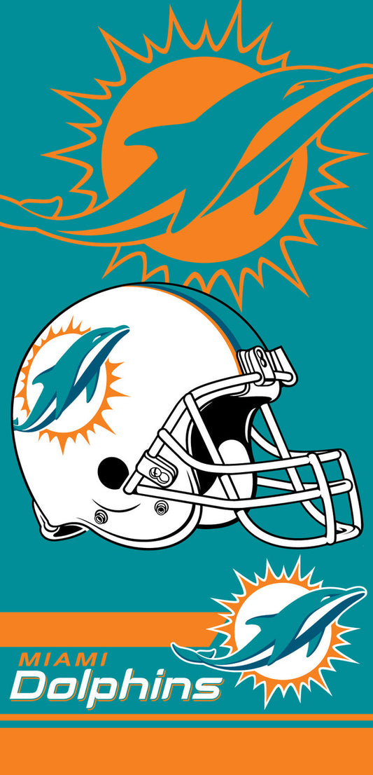Miami Dolphins Beach Towel (28x58) - NFL