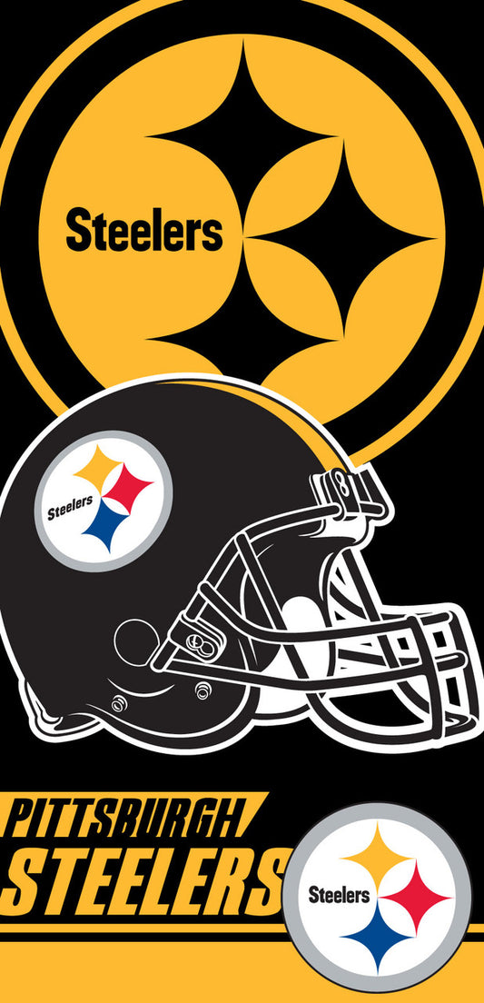 Pittsburgh Steelers Beach Towel (28x58) - NFL