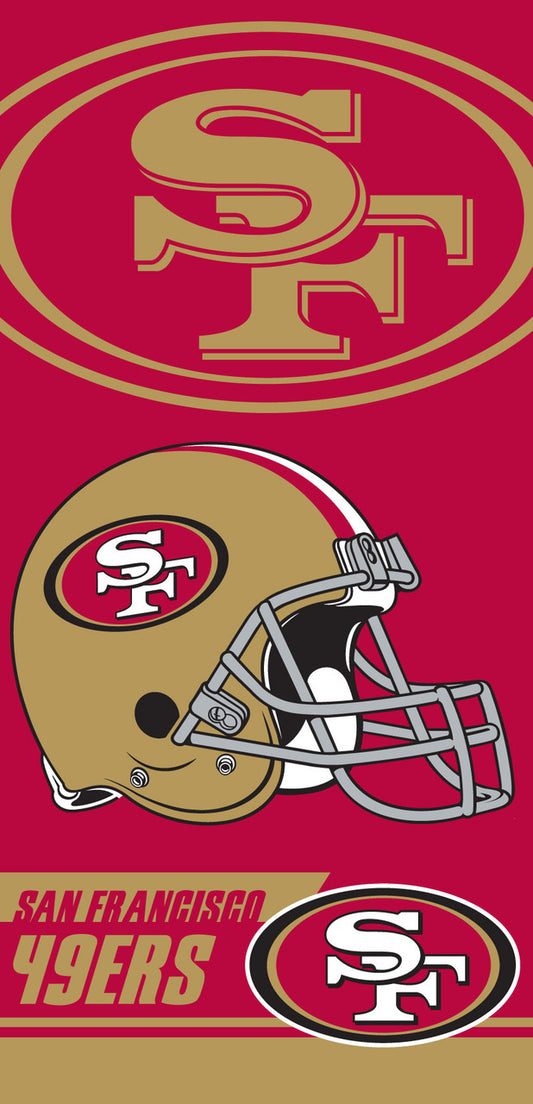 San Francisco 49ers Beach Towel (28x58) - NFL